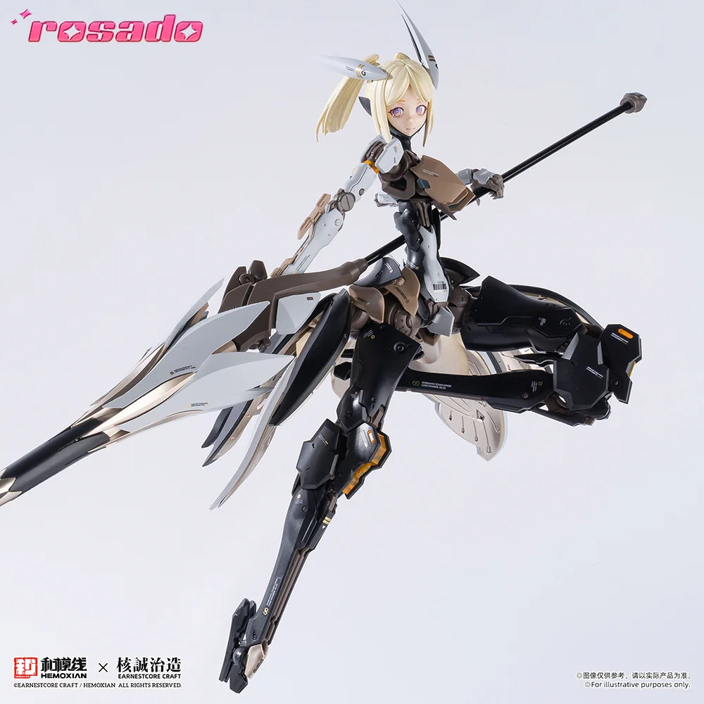 Hemoxian X Earnestcore Craft 1/10 Rs-03 Starflower Lily Rosado Action Figure Assembly Model Kit Collection Ornament Toys Gifts