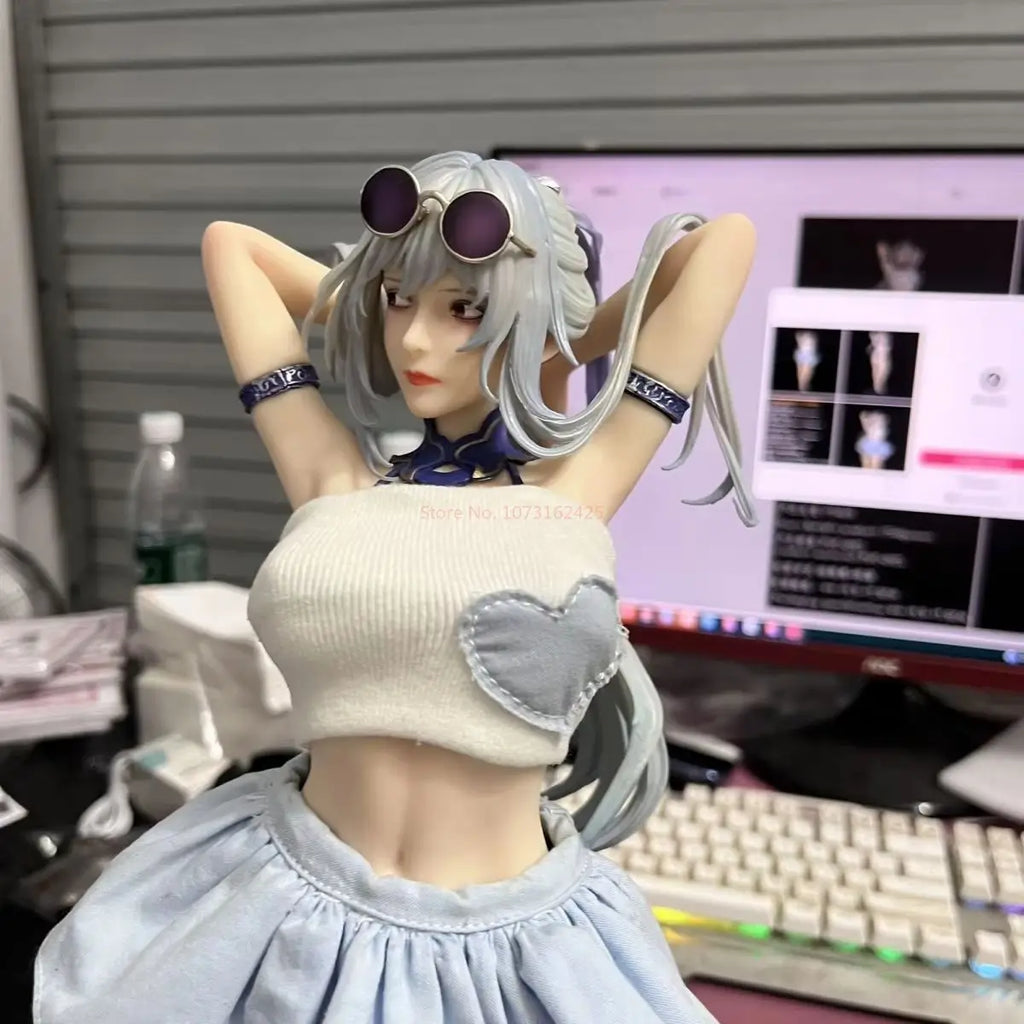 45CM Jingliu Figure Jingliu Swimwear Action Figurines Limited Edition High Quality GK Model Figurine Toys Statue Christmas Gifts