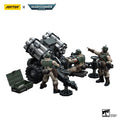 JOYTOY Warhammer 40k 1/18 Action Figures Anime Astra Militarum Ordnance Team with Malleus Rocket Launcher Soldier Model Toys