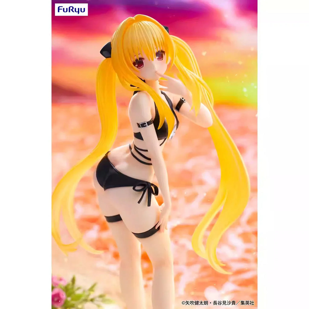 Original FuRyu Trio-Try-iT To Love Ru Darkness Eve PVC Anime Figures Action Figure Model Toys