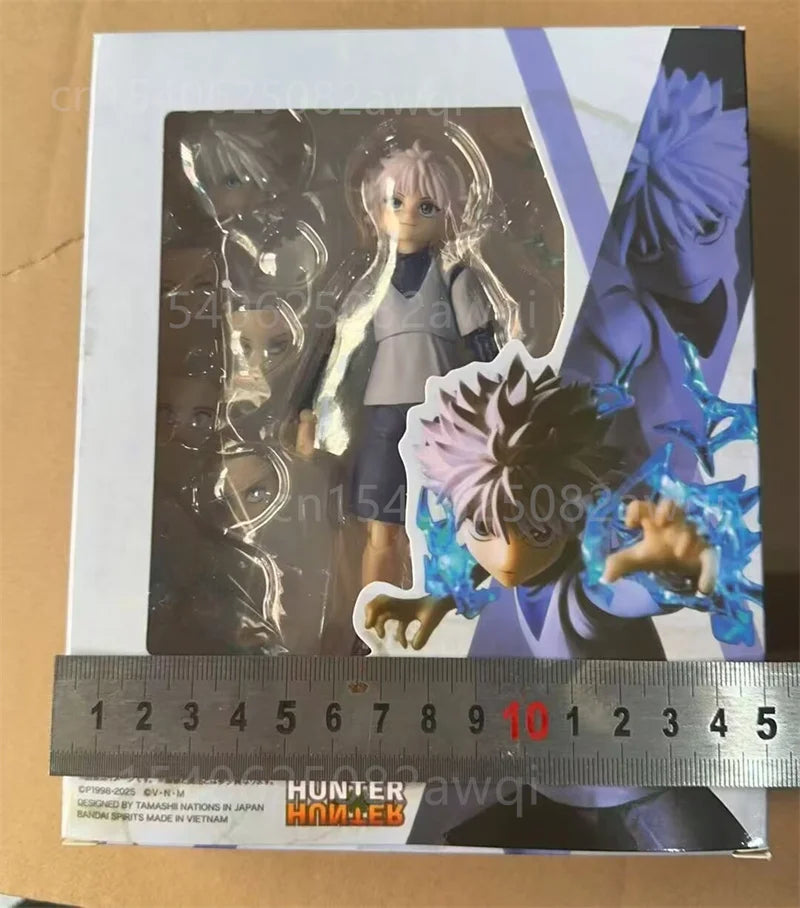 SHFiguarts Hunter x Hunter Killua Zoldyck Action Figure Gon Freecss Combo SHF Anime Collectibles In Stock Gift Toys KO Model