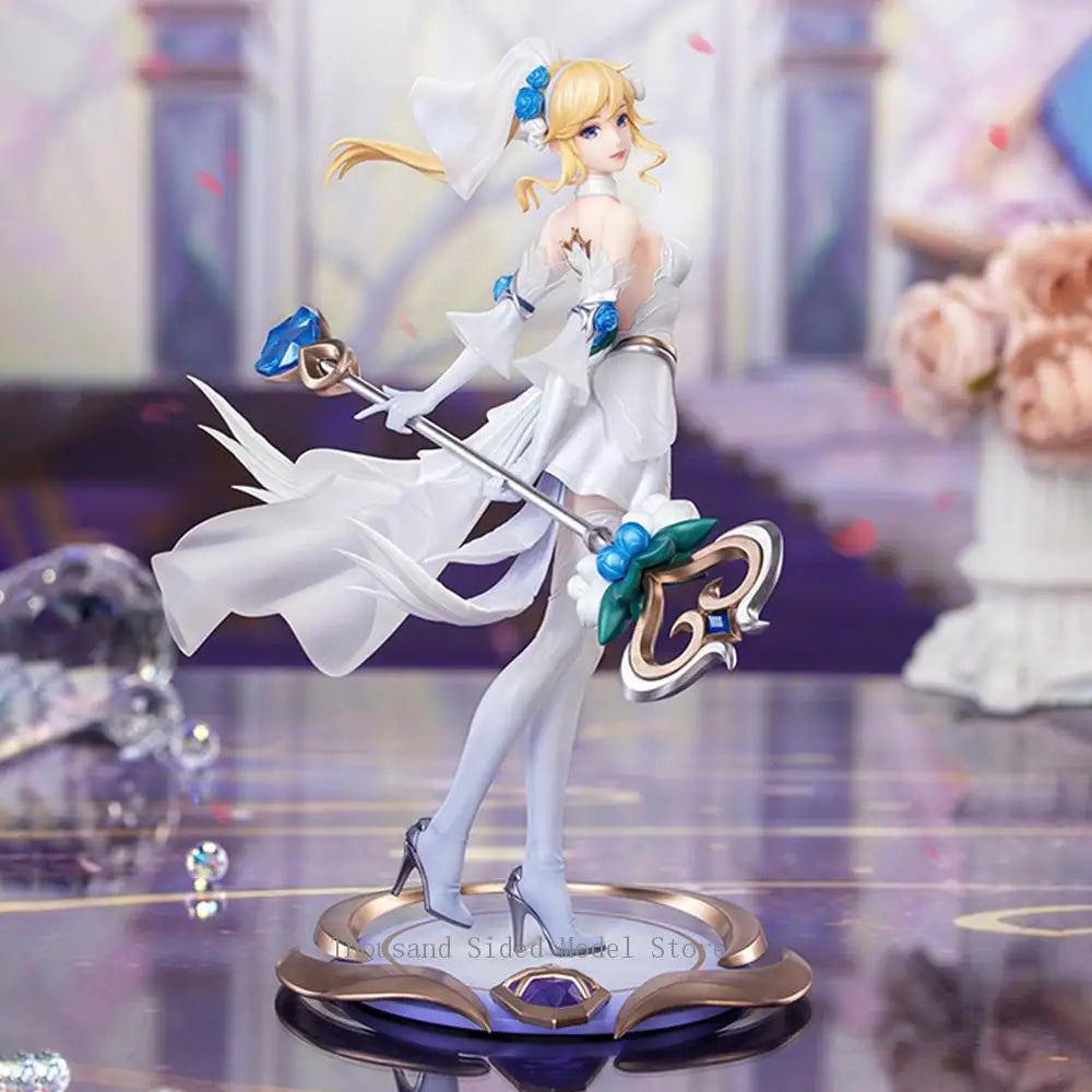 Original Myethos Gift+ League of Legends Lux  (Crystal Rose) Action Figure PVC Model Collectible Toys 21.6CM Birthday Gift