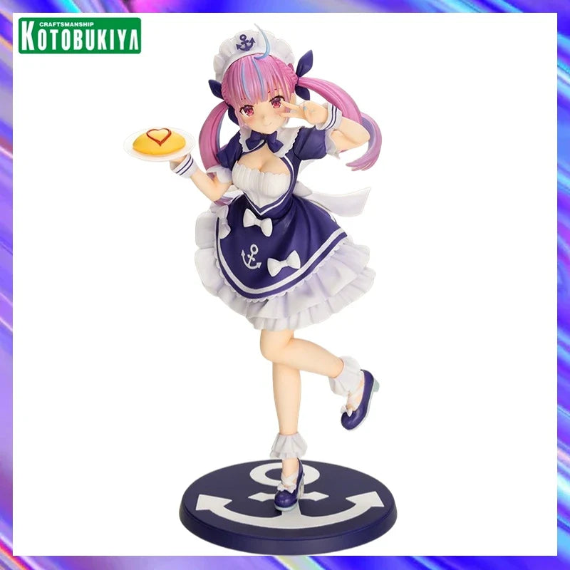 Original in Stock KOTOBUKIYA Hololive Minato Aqua 1/7 Figures Model Toys Gifts Collection Ornaments