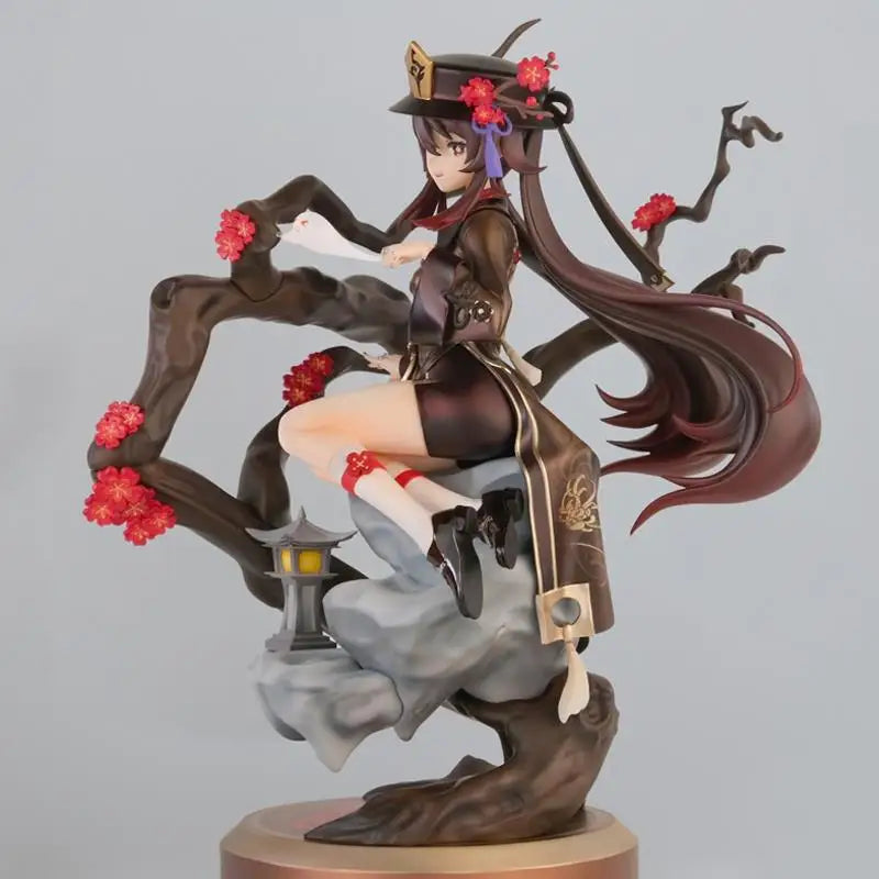 Genshin Impact Aomei Xue Ji Mei Xiang Hu Tang Zhu Walnut Garage Kit Collectible Model Handmade Craft Game Figure Ornaments