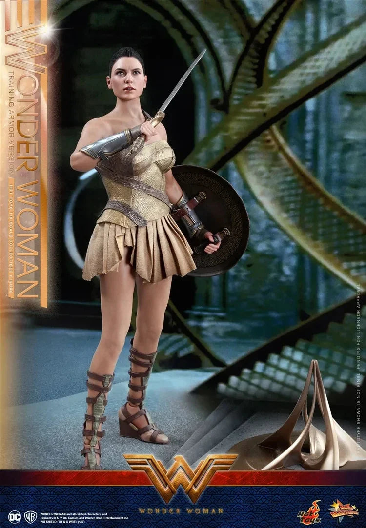 HotToys MMS424 1/6 Scale Wonder Woman 2.0 Training Edition Female Soldiers Full Set 12Inch Action Figure Doll Body In Stock