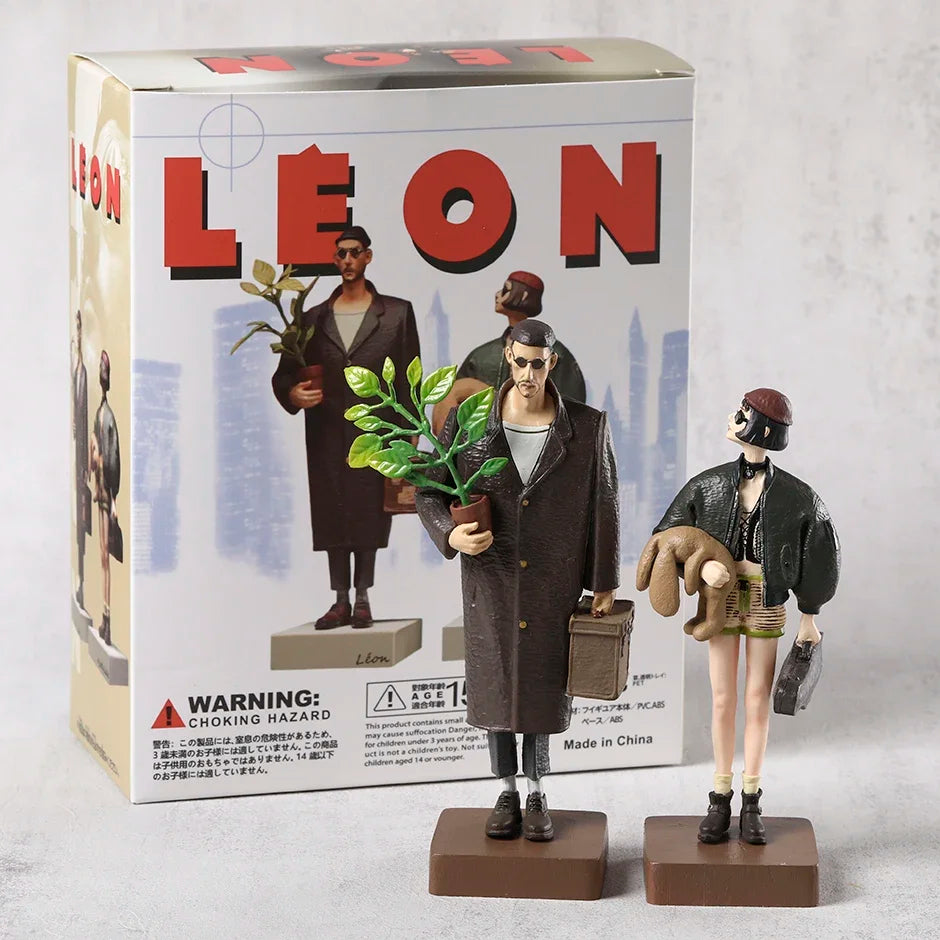 2-pack The Professional Leon Mathilda Figure Figurine Collection Model Doll Toy 14-16cm