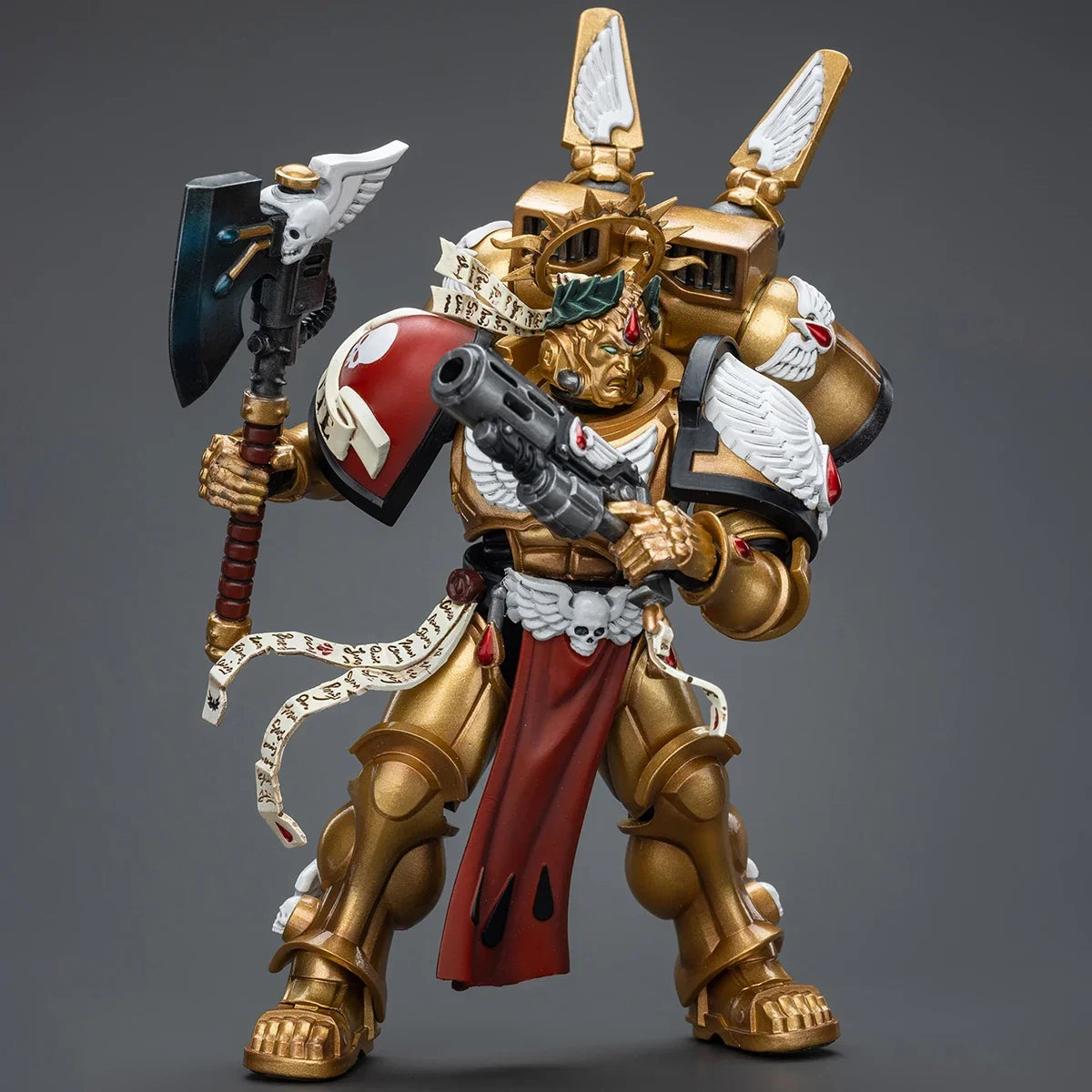 HIPLAY JOYTOY Blood Angels Sanguinary Guard Commander Dante 1/18 Warhammer 40,000 Reissue Action Figure