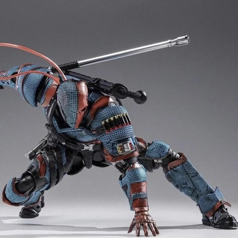 New Original Lpzz Toy Deathstroke Arkham Knight Finished Module 1/12 Scale Dc002 PVC GK Deathstroke Action Anime Figure Gift Toy