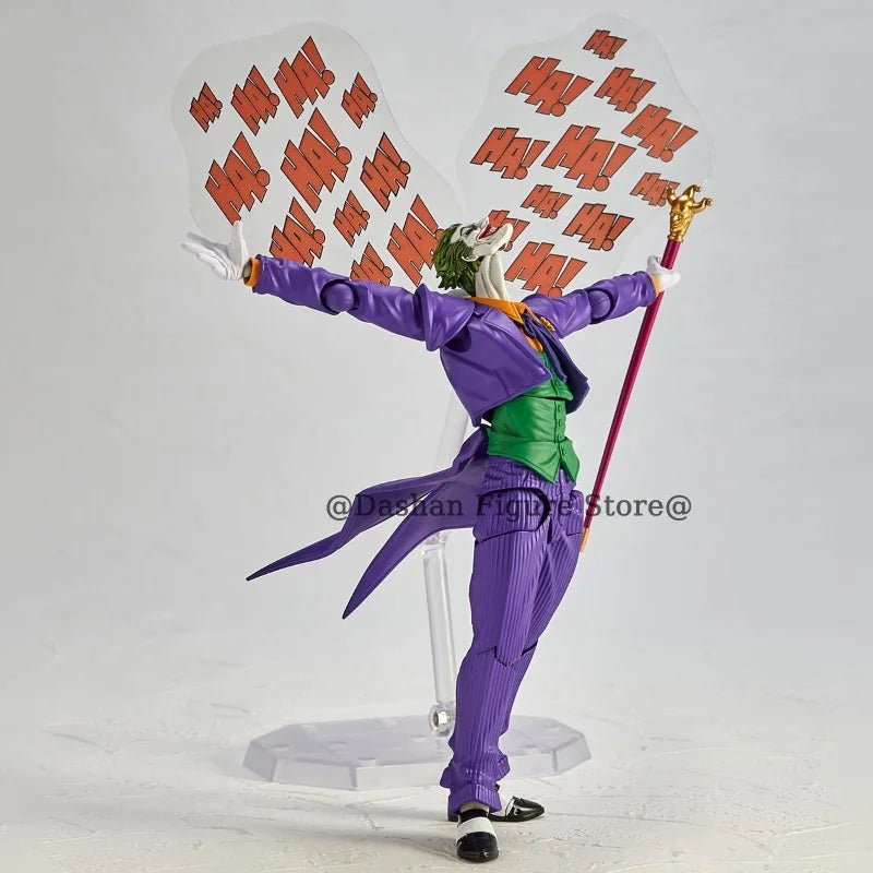 Revoltech Joker Action Figure Kaiyodo Justice League Romeo Figures Amazing Yamaguchi Figurine PVC Comic Collection Model Toys