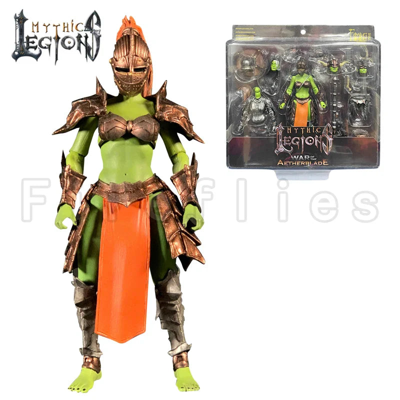 1/12 6 Zoll Four Horsemen Studio Mythic Legions Actionfigur Deluxe Weiblicher Ork Builder Ver 2.0 Modell