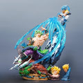 50cm/19.69in Anime Dragon Ball Figure Gogeta VS Broli Action Figures Pvc Statue Desktop Ornamen Collection Model Toys Gifts