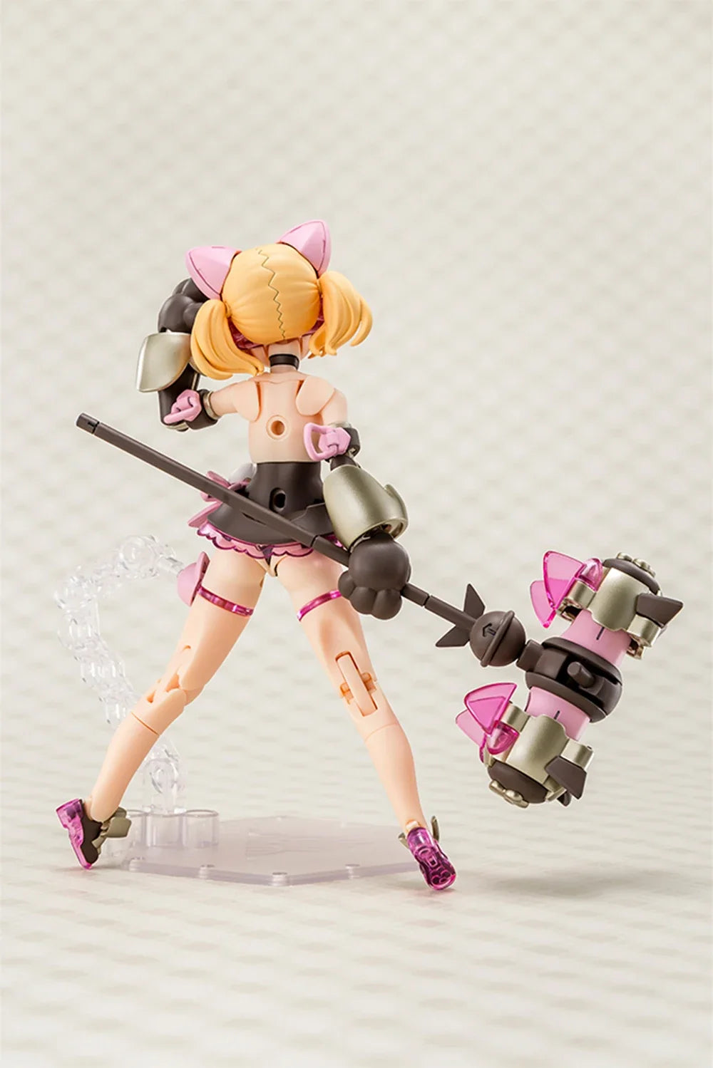 Kotobukiya KP801 Puni Mofu Kuro Mao Black Cat Machine Girl Assemble Action Figureals Model