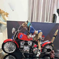 Echtes Principal Gu DC Suicide Squad Harleen Quinzel Motorrad Actionfigur Modell Ornamente Sammlerstück