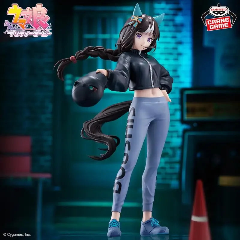 In stock BANDAI Original Uma Musume Pretty Derby Hokko Tarumae BoCz Anime Action Figures Gifts PVC Collection Model Toys WY