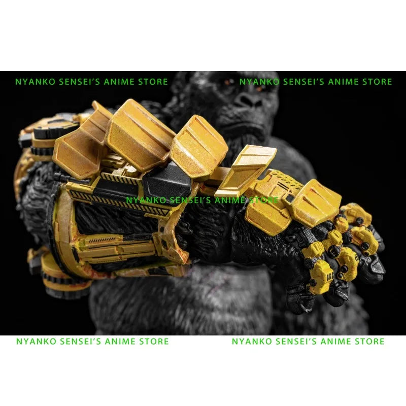 In Stock HIYA Godzilla Vs. Kong 2 Kong  Mechanical Glove Ver. 1/10 Action Figure Anime Models Toy Doll Gift Hobby Collectible