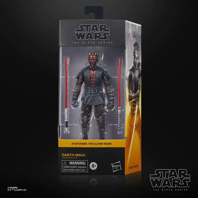Star Wars Black Series Darth Maul Action Figure - the Clone Wars Model Toy Collectible for Children And Hobby Gifts