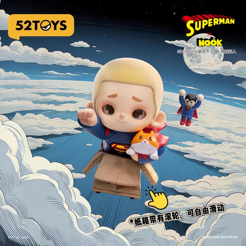 New Sale Original 52toys Nook Collaboration-Box Super Men Limited Edition Figures Model Trendy Toy Ornament Gift Surprise Toys