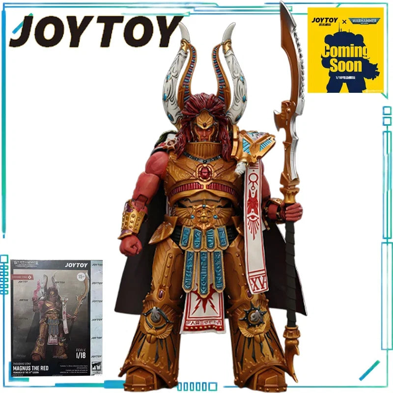 JOYTOY Genuine JOYTOY X Warhammer 40K Series Genealogy Emperor's Crown Prince HH Action Figure Boy Gift Collection Model