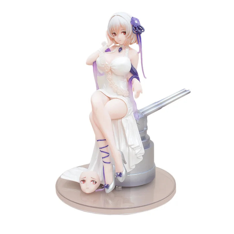 Azur Lane Action Figure HMS Sirius Anime Kawaii Collection Game Peripheral Ornaments Collection Desktop Display Gift Toys