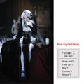 BJD Doll 1/4 Cassandra Fullset C Bariy Big Chest Body Demon Goat Horn Nun Satanic Evil Theme Resin Figure Shugafairy