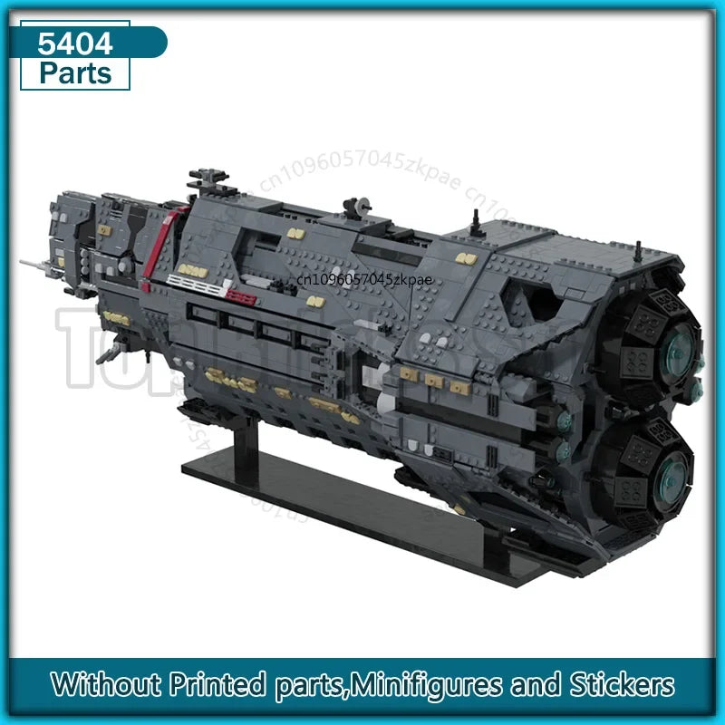 UCS Space MOC Building Blocks UNSC Pillar of Autumn C-709 Refit Spaceship Model DIY Assemble Bricks Display Toys Gifts 5404PCS