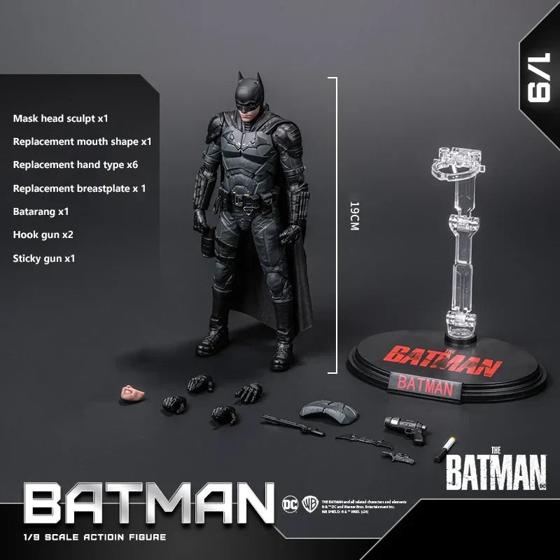 New Fondjoy DC Batman 1/9 Action Figure 2022 New Batman Model Deluxe Edition Action Figures Collect Ornaments Boy Birthday Gifts