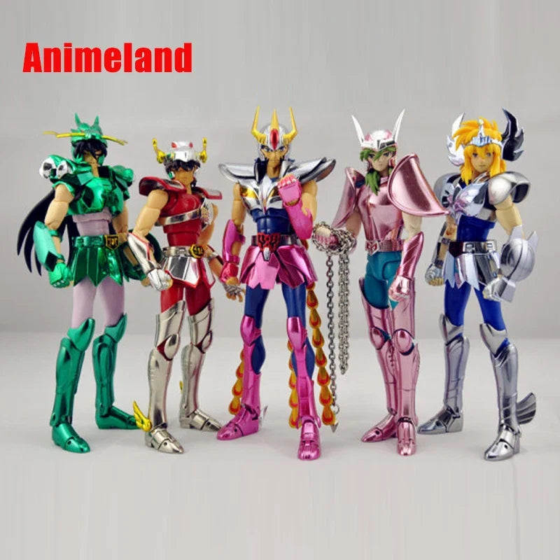 Great Toys GT Saint Seiya Myth Cloth EX Pegasus Dragon Shiryu Hyoga Cygnus Andromeda Shun Phoenix Ikki V1 Knights of the Zodiac