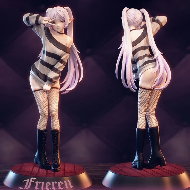 Frieren Beyond Journey's End Frieren Anime Girl Figure Sousou no Frieren Fern Action Figure Stark/Himmel Figurine Model Doll Toy