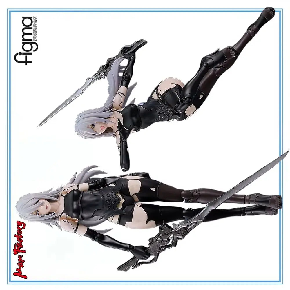 100% Original Max Factory Figma (#649) NieR:Automata Ver1.1a YoRHa Type A No.2 Action Figure Collection Series Anime Figure