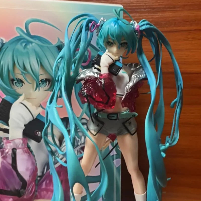 Miku Figures Anime Doll Miku Statue Collectible Model Miyama Mai Anime Girl Decoration Desktop Ornament Birthday Gift