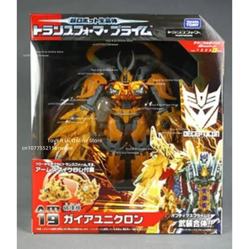 In Stock TAKARA TOMY TransformersTFP Leader's Certificate: Cosmic Emperor AM19 Action Character Transformation Robot Model Gift