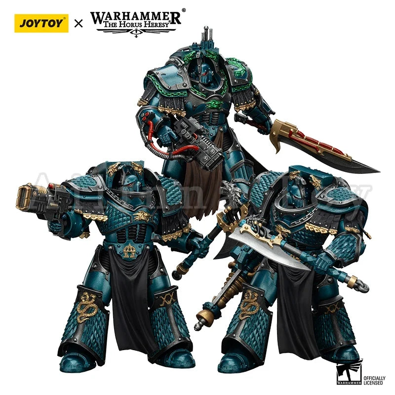 JOYTOY 1/18 Action Figure The Horus Heresy Alpha Legion Legion Praetor In Cataphractii Terminator Armour Lernaean Ter