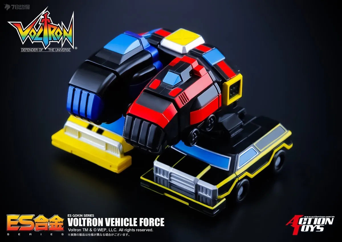 Action Toys ES Gokin Series 26 VOLTRON VEHICLE FORCE  Action Figure Toy Model 17cm