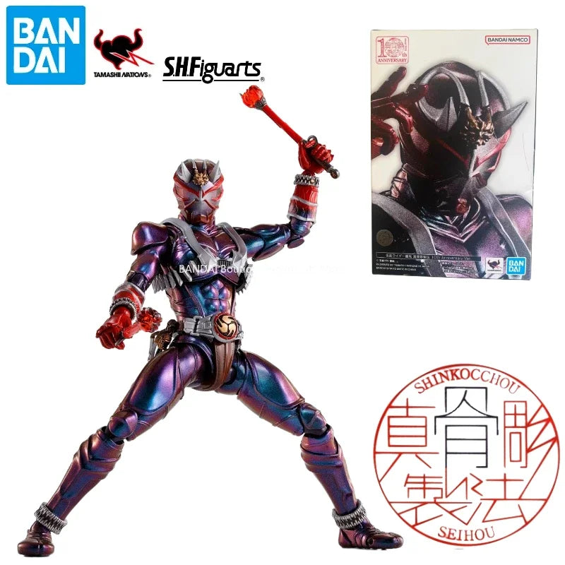[Available] Bandai SHF Bone Sculpture Kamen Rider Hibiki 10th Anniversary Commemorative Edition Movable Figure Model Gift