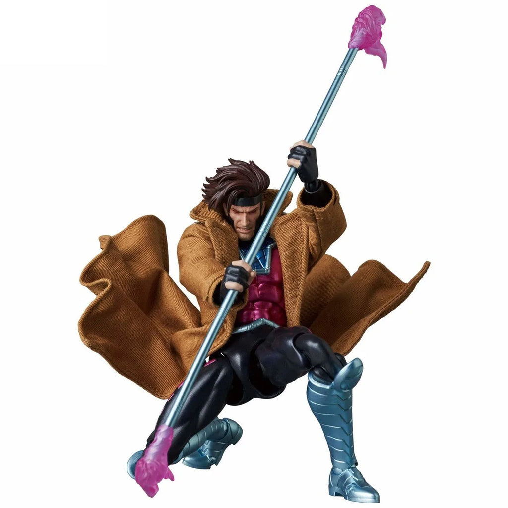 MEDICOM TOY Original MODEL KIT MAFEX 131 GAMBIT COMIC VER ACTION FIGURE Anime Action Figure Model Toys  Model Gifts For boys