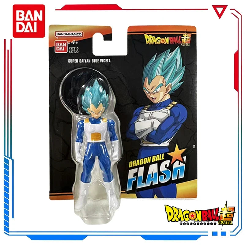 Bandai Original Dragon Ball Z Super Saiyan Figure Toy Vegeta Son Goku DBZ PVC Figurine Collection Model Dolls Birthday Gift Kids