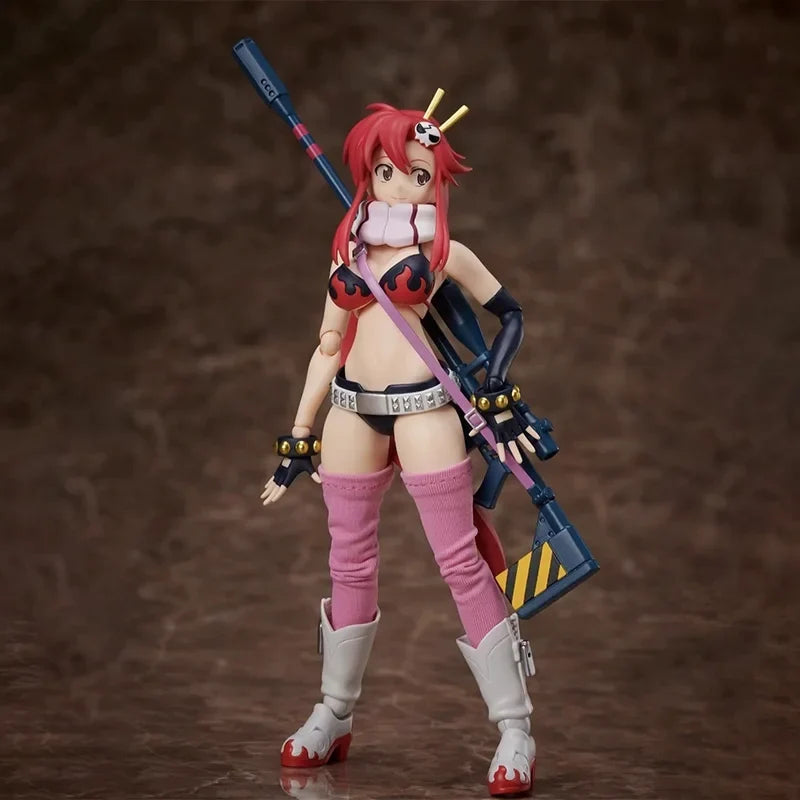 In Stock Aniplex Buzzmod Tengen Breakthrough Gurren Lagann Yuko Action Figure Pvc Model Collectible Toys