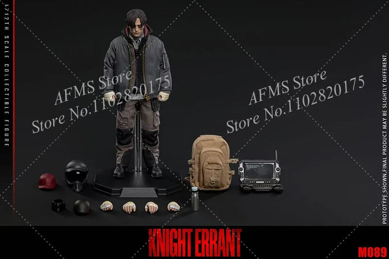 Manipple Studio M089 1/12 Men Soldier Knight Errant Robert Pattinson Bat Hero Full Set 6Inch Action Figure Dolls Model