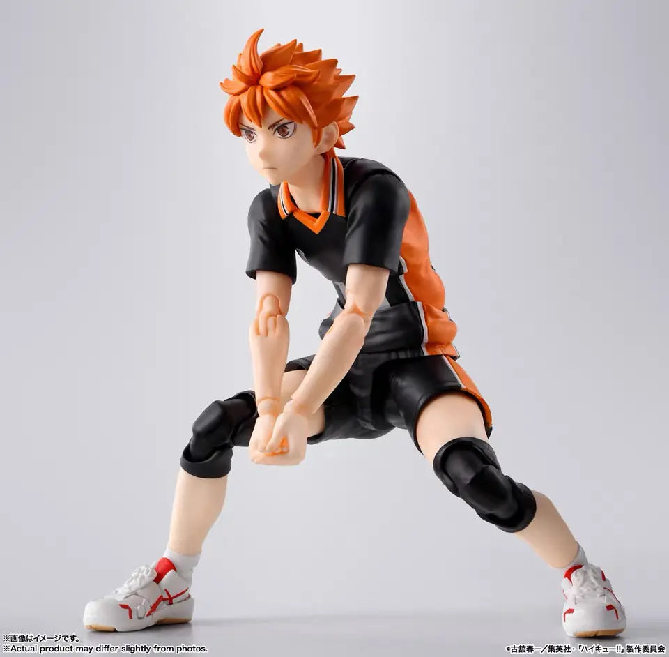 [In Stock] Bandai Sh Figuarts SHF No.10 Shoyo Hinata Karasuno High School Action Figures Anime Model Toys Figura