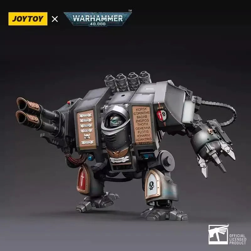 JOYTOY 1/18 Space Marines Grey Knights Venerable Dreadnought Action Figures Collection Model Toy