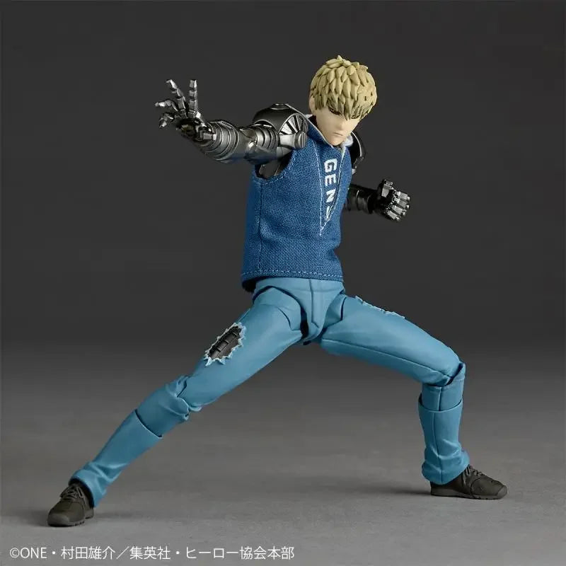 【MT】KAIYODO Revoltech AMAZING YAMAGUCHI One-Punch Man Genos Action Figure Model Toy