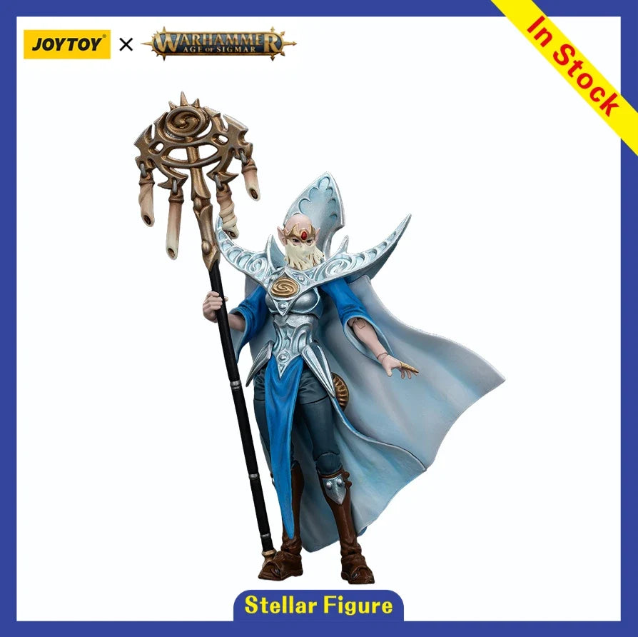 【SF】JOYTOY Warhammer 40K 1/18 Action Figure Stormcast Eternals Lorai, Child of The Abyss Model Toy Gift Collection