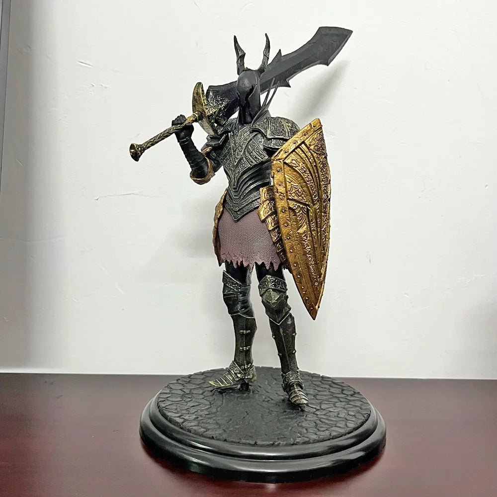 Dark Souls Figure Siegmeyer Black Knight Faraam Artorias Bonfire Led Light PVC Figure Dark Souls Figure Model Toy Birthday Gifts