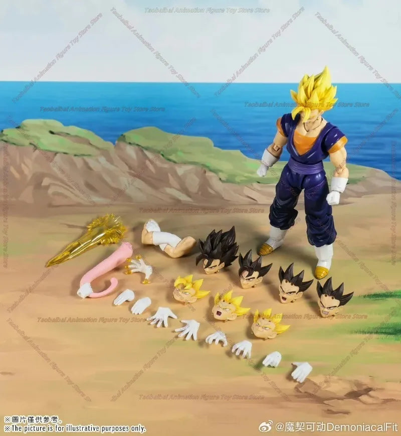 Demoniacal Fit DF Dragon Ball S.H.Figuarts SHF Super Three SSJ3 Royal Blood Vegeta Bitter Reprint 2023 New Anime Action Figures