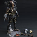 Play Arts Kai Predator Action Figure Replacement Parts Movable Hands Helmet Open Mouth Skull Accessories For Serious Collectors