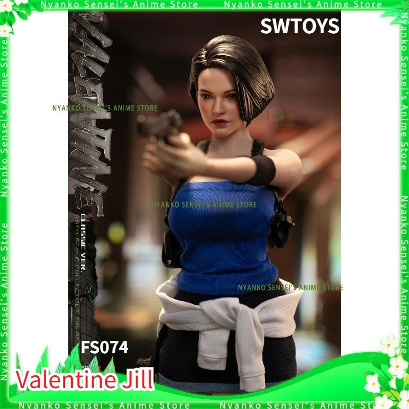In Stock SWTOYS Valentine Jill NO:FS074 30CM Fully Encapsulated Body Action Figure Anime Models Toy Doll Gift Hobby Collectible