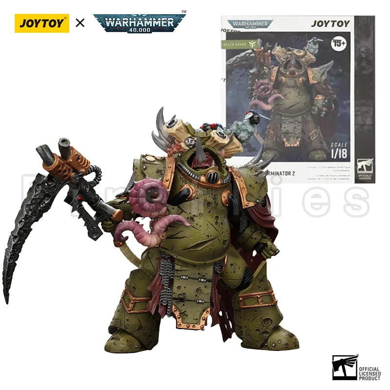 [Pre-Order]1/18 JOYTOY Action Figure 40K Death Guard Deathshroud Terminator Re-issue Version  Anime Model Toy