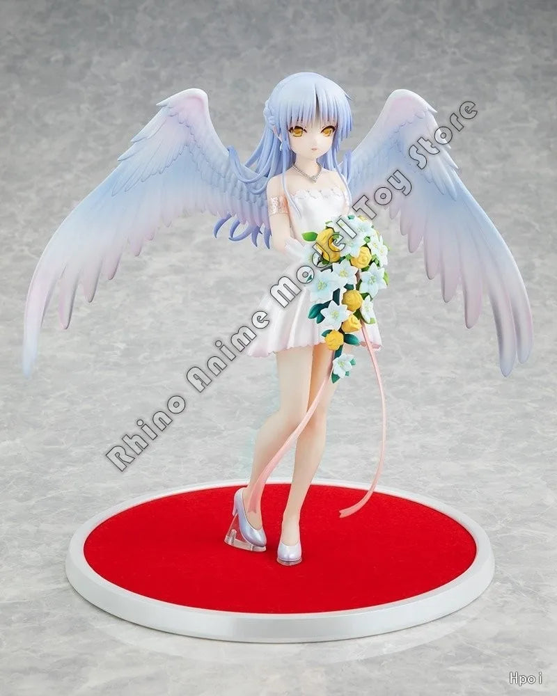 In Stock Original KADOKAWA KDcolle Angel Beats! Tachibana Kanade Wedding Ver. 22cm Action Figure Anime Collectible Toy Gift