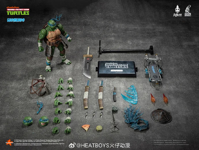 Vorbestellung HEATBOYS HB0103 Teenage Mutant Ninja Turtles Leonardo Actionfigur Deluxe Edition