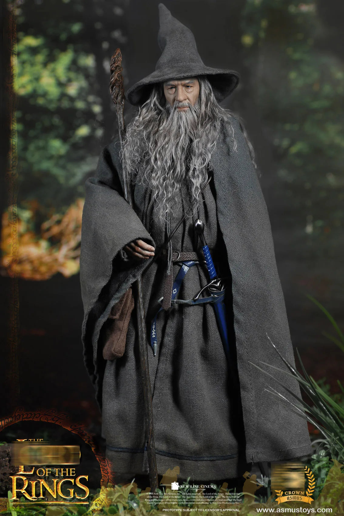 Asmus Toys-CRW001 Gray robe Mithrandir 2.0 - 1/6 scale collectible doll CRW001 Action Figure Toy Model 30CM